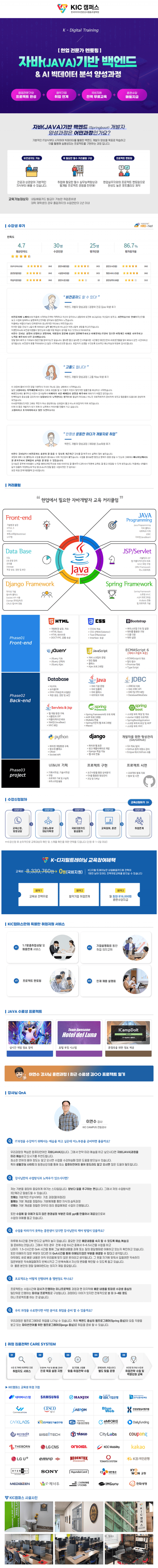 [KIC] [현업 전문가 멘토링] 자바(JAVA)기반 백엔드&amp;AI 빅데이터 분석 양성과정-한페이지-용량다운.png