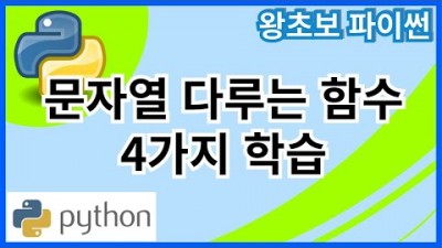 왕초보 파이썬(Python) 7. 문자열 함수 4가지, center, count, endswith, expendtabs