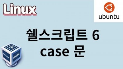 [리눅스] 30. 쉘스크립트 6. case문